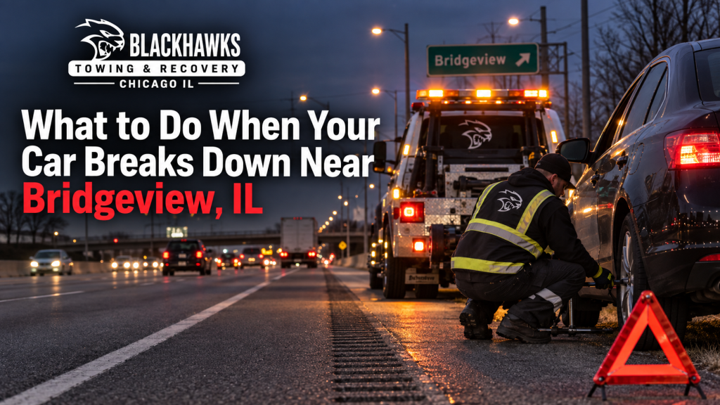 What to Do When Your Car Breaks Down Near Bridgeview, IL